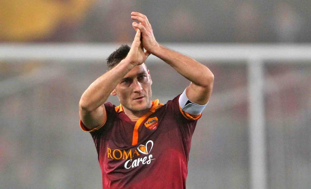 Il capitano Francesco Totti