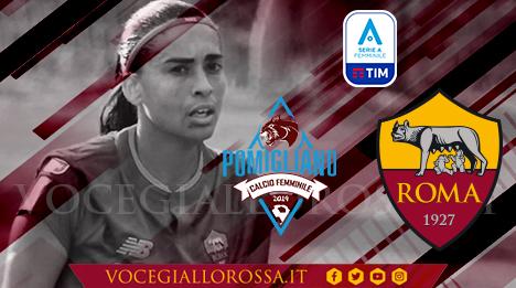 La copertina del match di Pomigliano-Roma a cura della redazione di Vocegiallorossa.it!