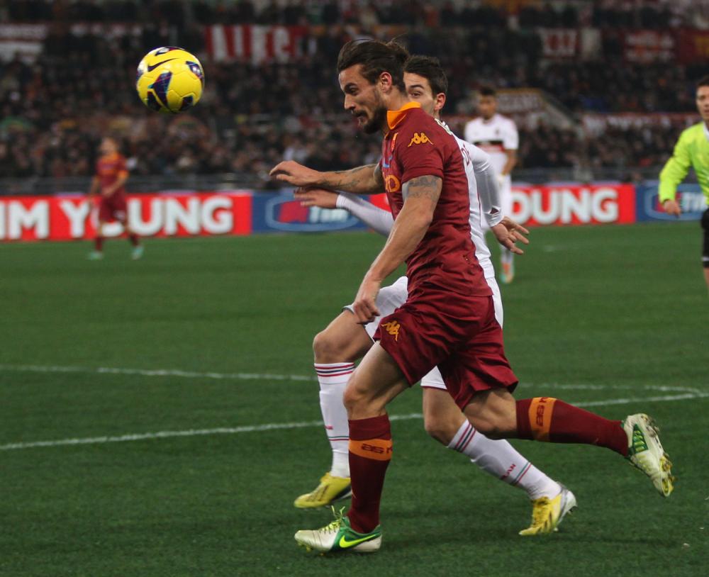 (foto: Gino Mancini) Roma 22.12.2012           Campionato serie A  18°giornata :    Roma-Milan           Nella foto: