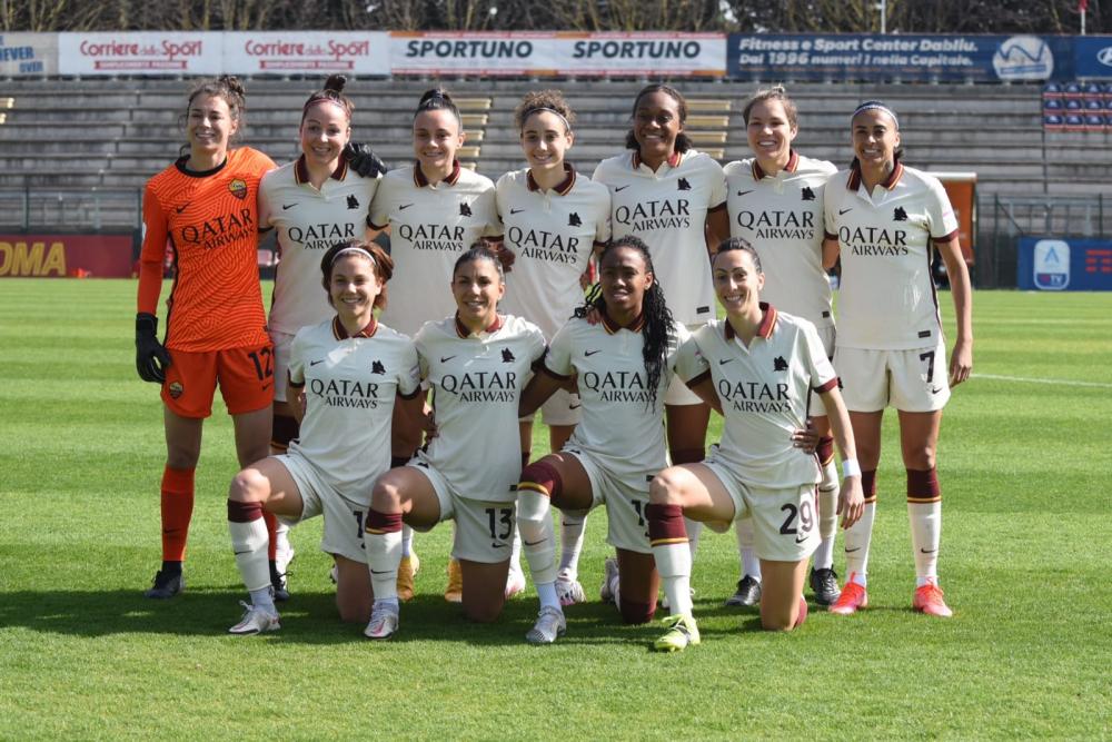 Roma-Empoli Ladies, schieramento della formazione giallorossa