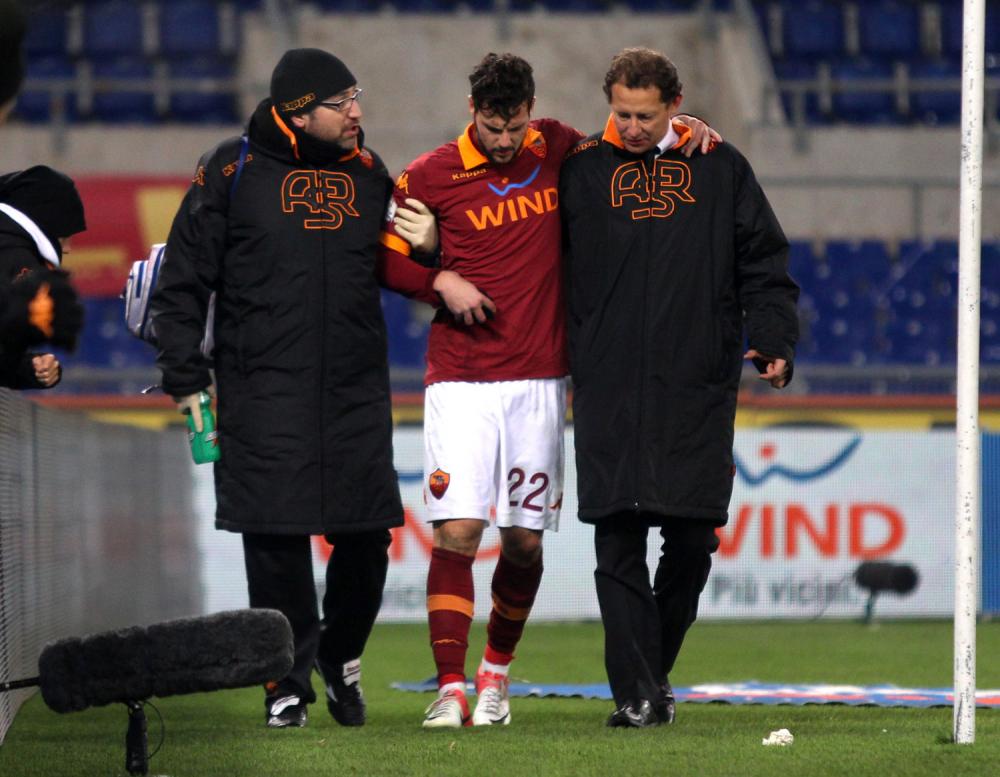 (foto: Gino Mancini) Roma 8.12.2012                        Tim Cup 2012/2013    Roma-Atalanta                         Nella foto: