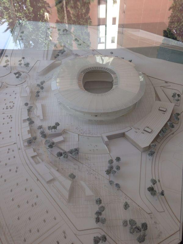 Presentazione della Casa della città con il progetto della stadio della Roma
