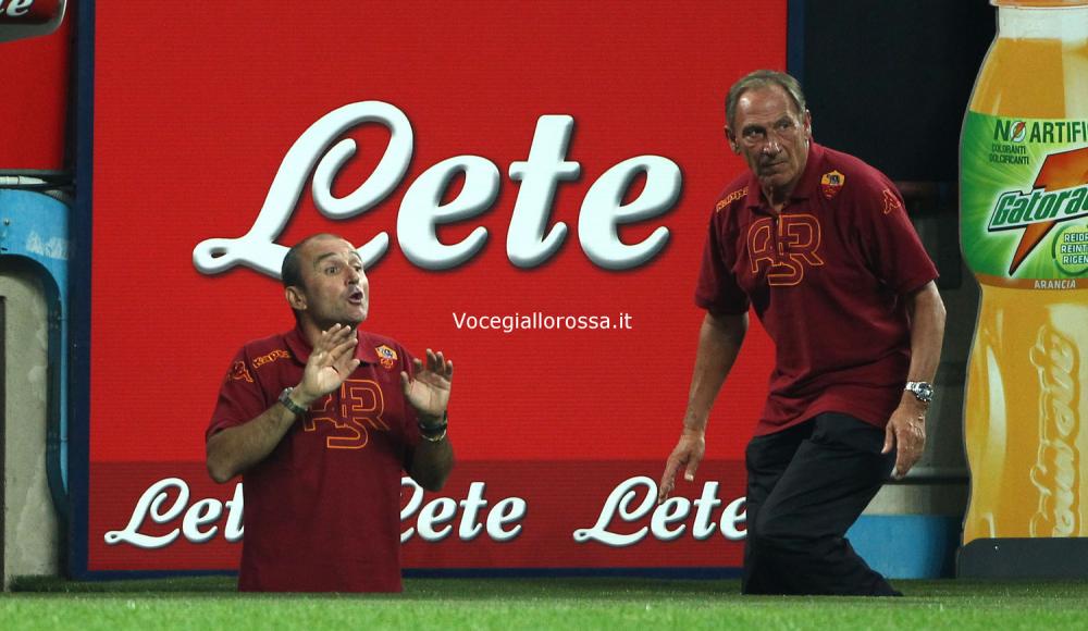 (foto: Gino Mancini) Milano 2.9.2012   Campionato serie A Inter-Roma