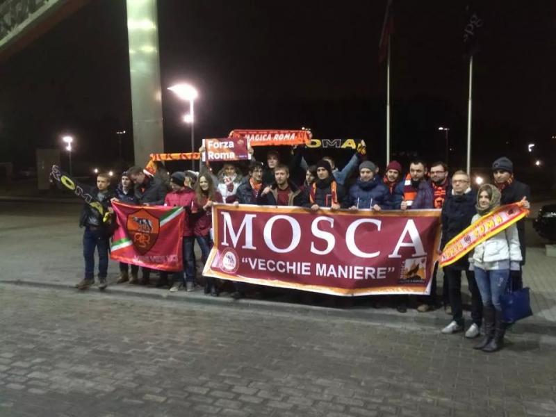 Roma club Mosca vecchie maniere 