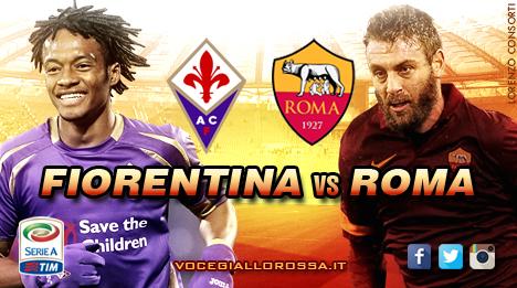 Copertina Fiorentina-Roma 