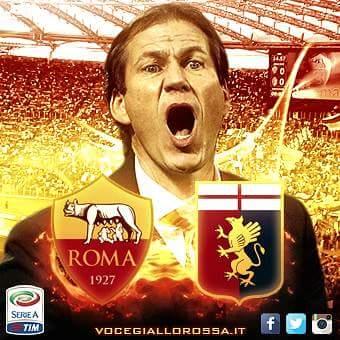 Roma-Genoa - La copertina