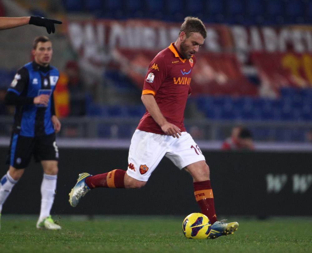 (foto: Gino Mancini) Roma 8.12.2012                        Tim Cup 2012/2013    Roma-Atalanta                         Nella foto: