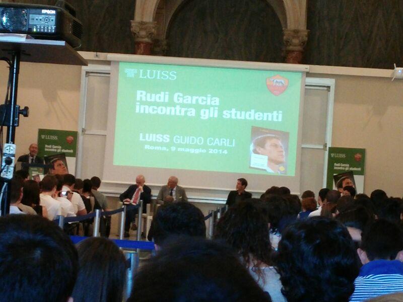 Rudi Garcia alla LUISS