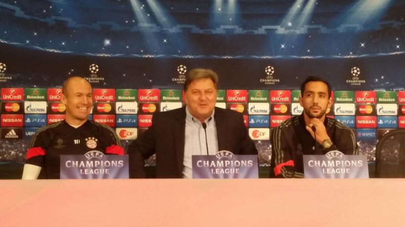 La conferenza stampa del Bayern Monaco