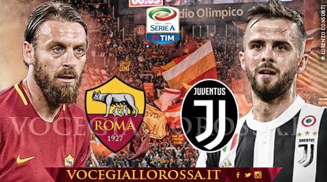 Roma-Juventus, Daniele De Rossi e Miralem Pjanic sulla copertina di Vocegiallorossa.it