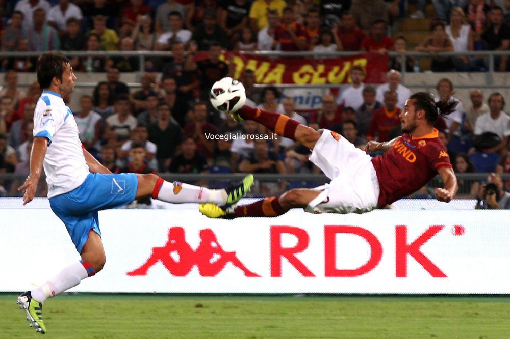 (foto: Gino Mancini) Roma 26.Agosto.2012         Campionato 2012/2013    1°giornata:   Roma-Catania