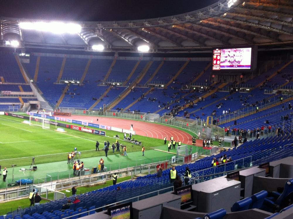 Coppa Italia, Roma-Atalanta 11 dicembre 2012