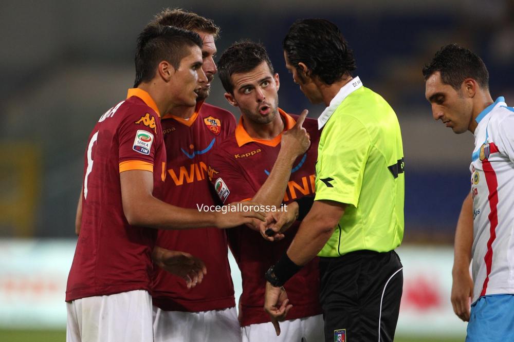 (foto: Gino Mancini) Roma 26.Agosto.2012         Campionato 2012/2013    1°giornata:   Roma-Catania