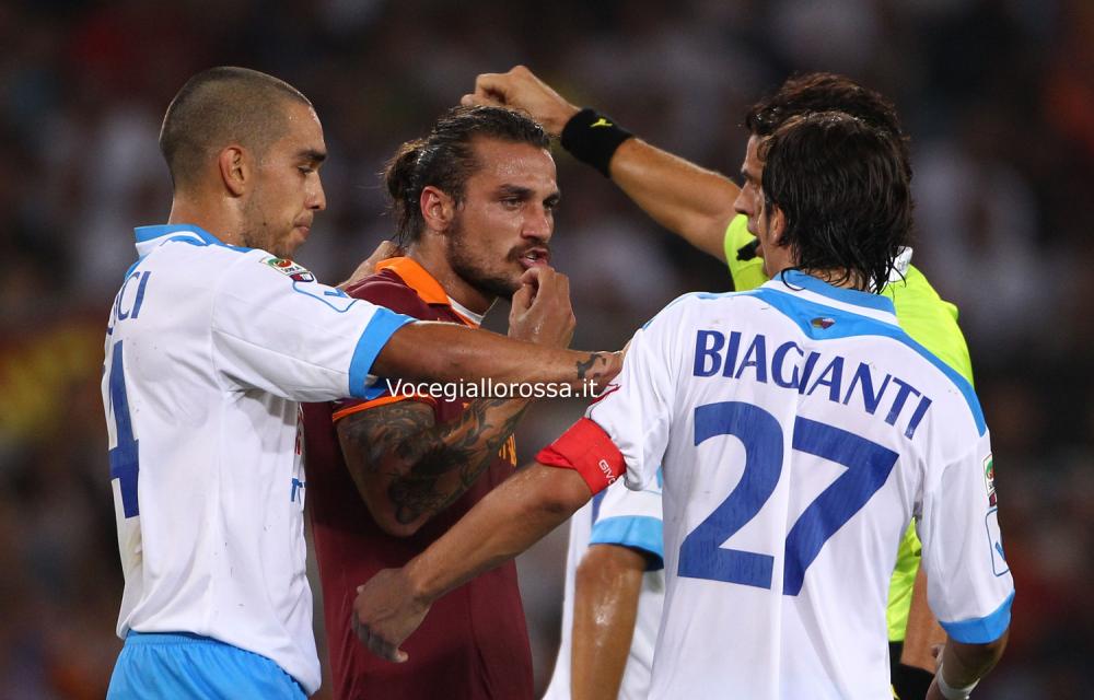 (foto: Gino Mancini) Roma 26.Agosto.2012         Campionato 2012/2013    1°giornata:   Roma-Catania   OSVALDO