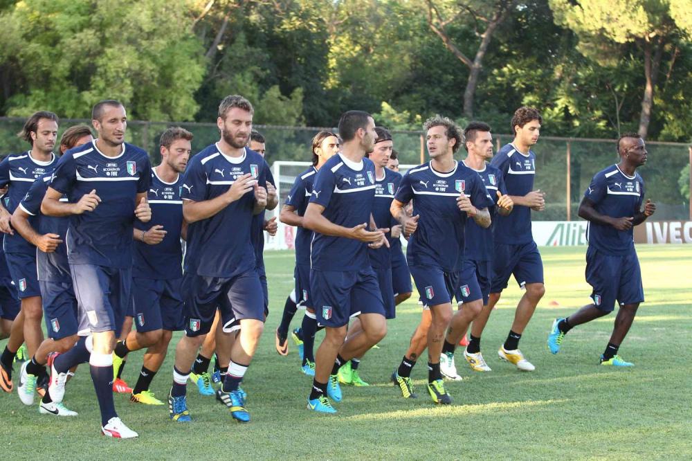L'Italia si allena all'Acqua Acetosa per preparare la sfida contro l'Argentina                                                                                                          