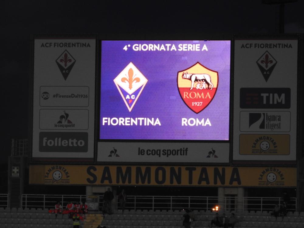 Fiorentina-Roma Stadio Franchi
